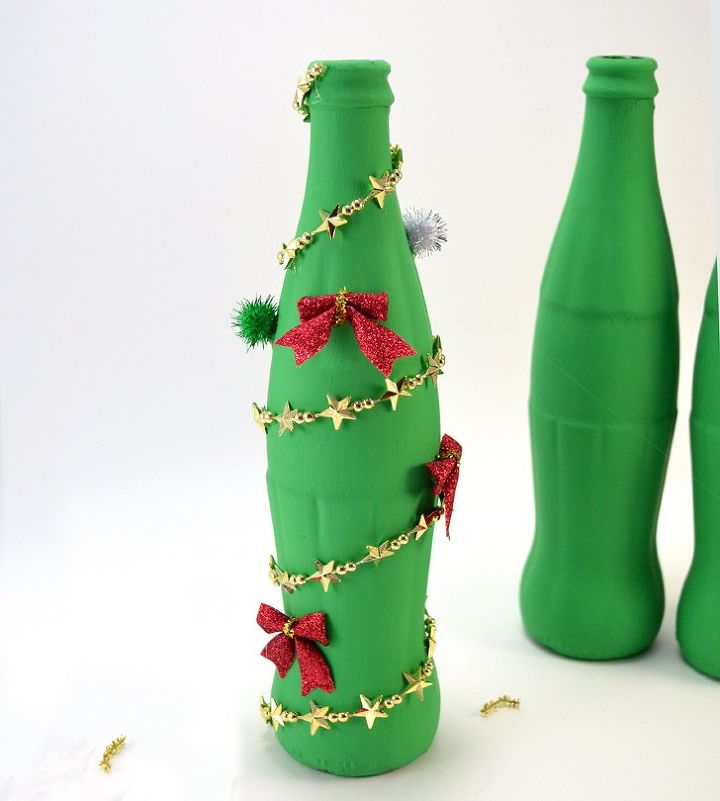 christmas bottle decorations adorable cocacola glass bottle christmas tree craft hometalk decorating design - Christmas Bottle Decorations christmas bottle decorations adorable cocacola glass bottle christmas tree craft hometalk decorating design - Christmas Bottle Decorations