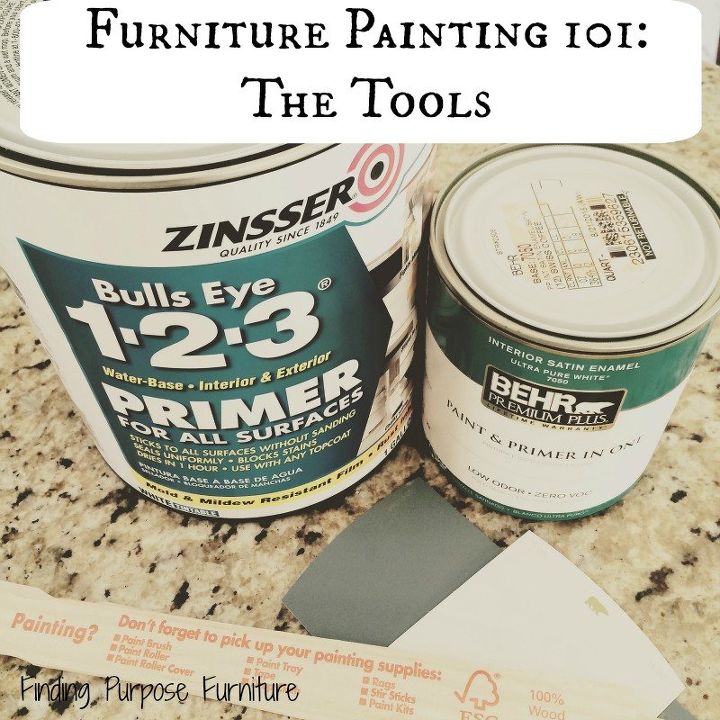 pintura de muebles 101 las herramientas