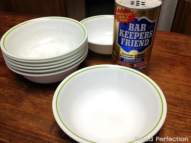 how to clean corelle dishes, cleaning tips