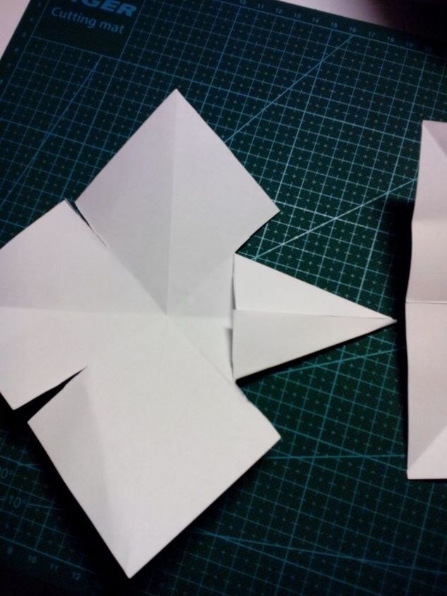 diy big origami star homeforchristmas