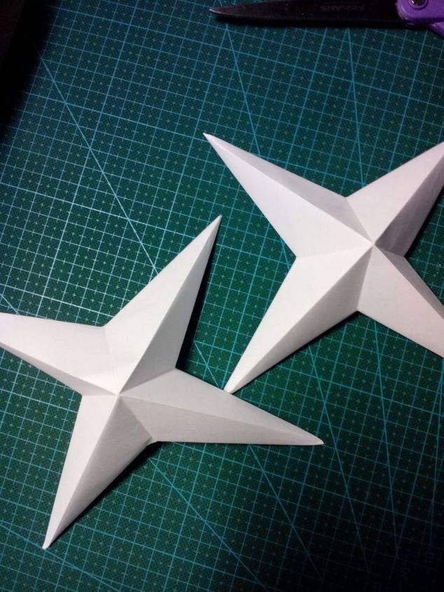 diy big origami star, crafts, how to