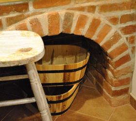 small brick kitchen for traditional croatian house, diy, home improvement, kitchen design