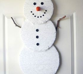 13 things that look shockingly better when you add legs, Your Snowy Front Door Decor