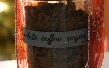 Chocolate Coffee Sugar Scrub Perfect #DIYgifts