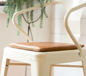 s 18 budget friendly home updates for guests, home decor, seasonal holiday decor, Add Padding to Your Dining Chairs