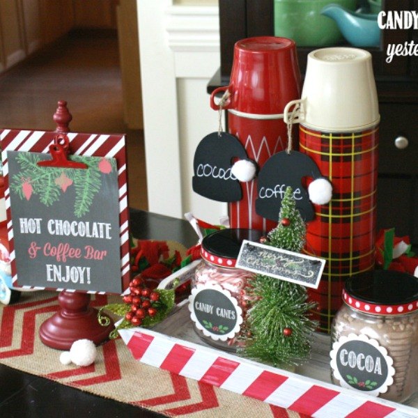 s 18 budget friendly home updates for guests, home decor, seasonal holiday decor, And Always Have Yummy Hot Drinks Available