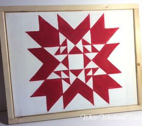 painting quilt block, crafts, how to