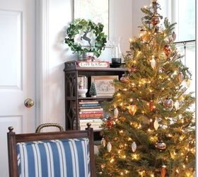 Vintage and Plaid Christmas Decor -- Blue Cottage Home Tour