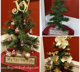 Create a Christmas Holiday Tabletop Tree