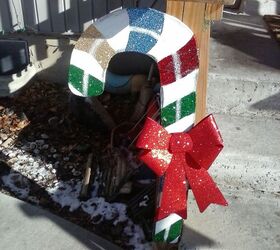 How I Turned Cardboard Boxes Into a Christmas Yard Display