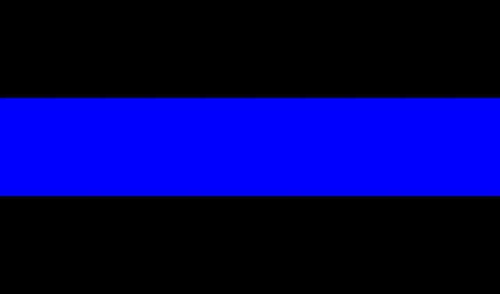 thin blue line tables for charity
