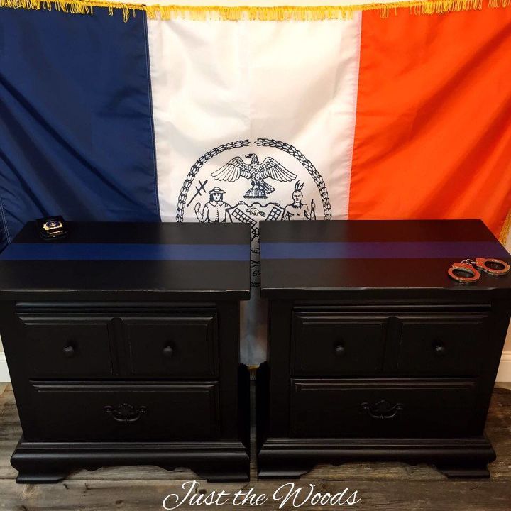 thin blue line tables for charity