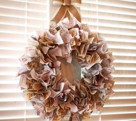 holiday wreath diy vintage printables, christmas decorations, crafts, seasonal holiday decor, wreaths