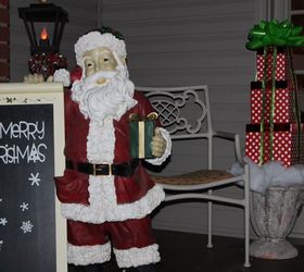 front porch winter decor, christmas decorations, porches, seasonal holiday decor