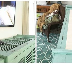 tv cabinet makeover verticle unit to horizontal media center, diy, entertainment rec rooms, painted furniture, repurposing upcycling, Step 4 Add a flat top