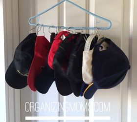s the best organizing ideas of 2015 that you should do this year too, organizing, Keeping Baseball Caps in Order for a Dollar