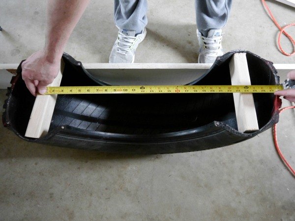 tire turned seesaw, diy, outdoor furniture, repurposing upcycling