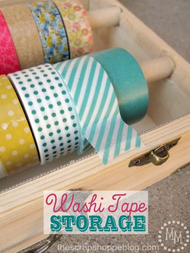almacenamiento de washi tape