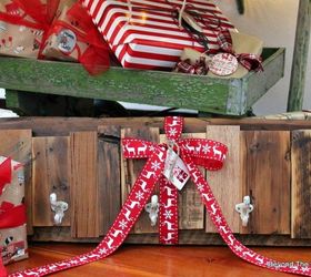 scrap wood coat hook, christmas decorations, seasonal holiday decor, woodworking projects