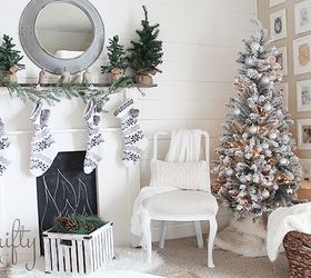 s you haven t seen christmas til you ve seen these 14 breathtaking homes, christmas decorations, seasonal holiday decor, Black White Beautiful