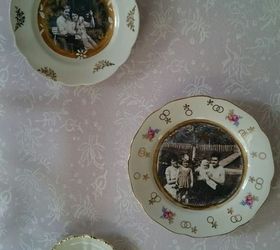 romantic china plate crafts, crafts, repurposing upcycling