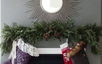 Create A Faux Holiday Mantle