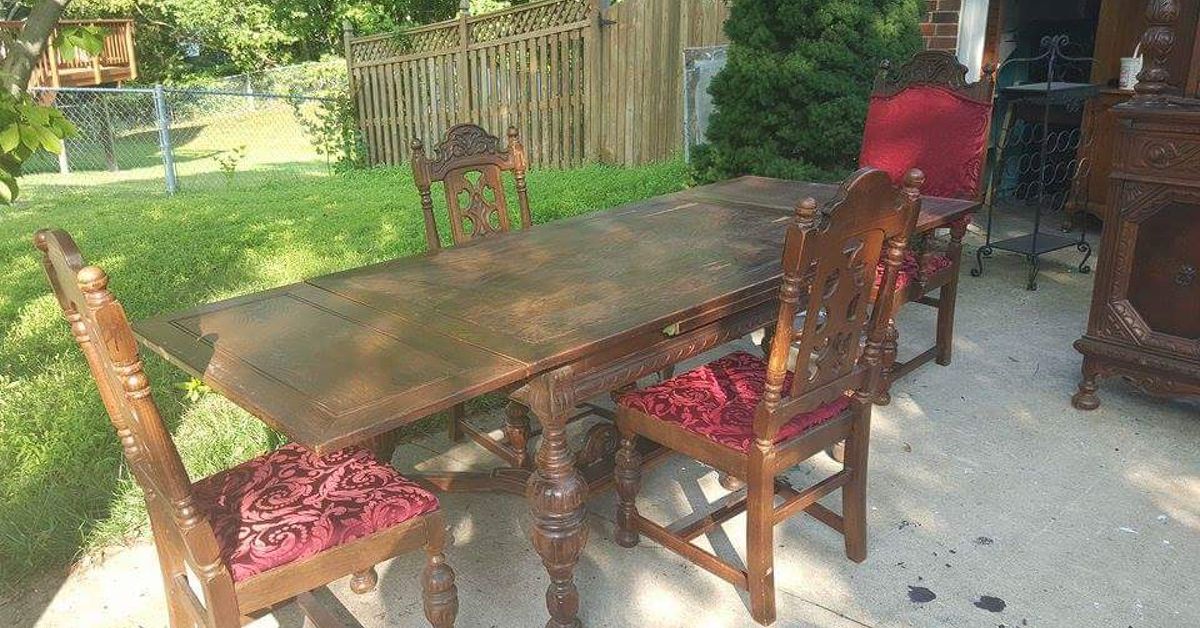 Reupholstering an Antique Chair | Hometalk