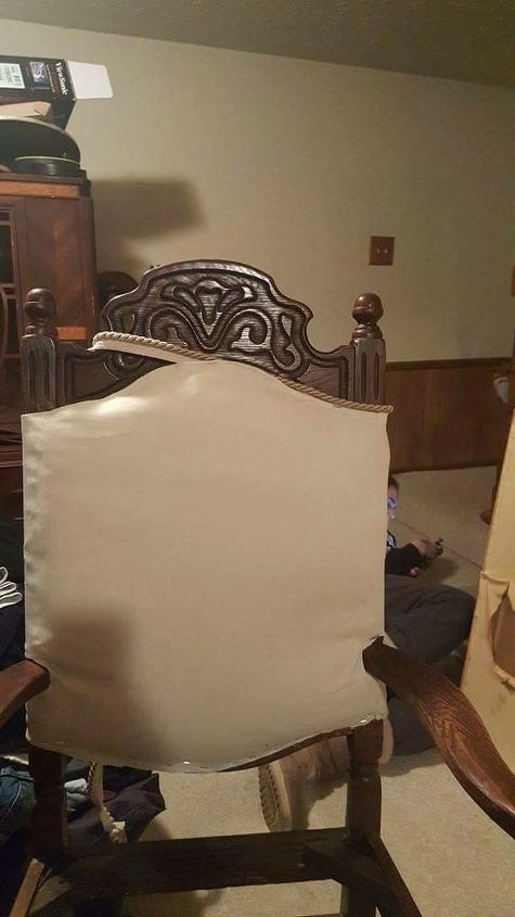 Reupholstering An Antique Chair Hometalk