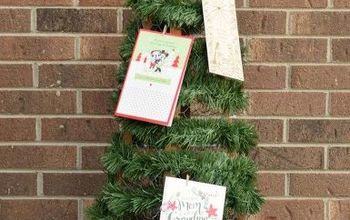 Chicken Wire Christmas Card Tree