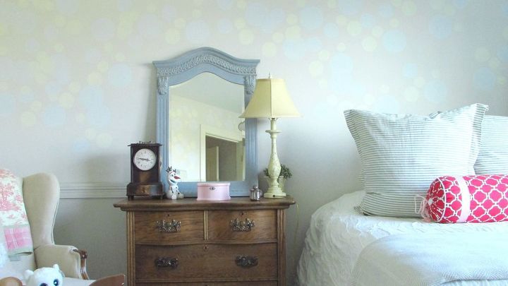 how to paint bubbles on the wall, bedroom ideas, how to, painting, wall decor