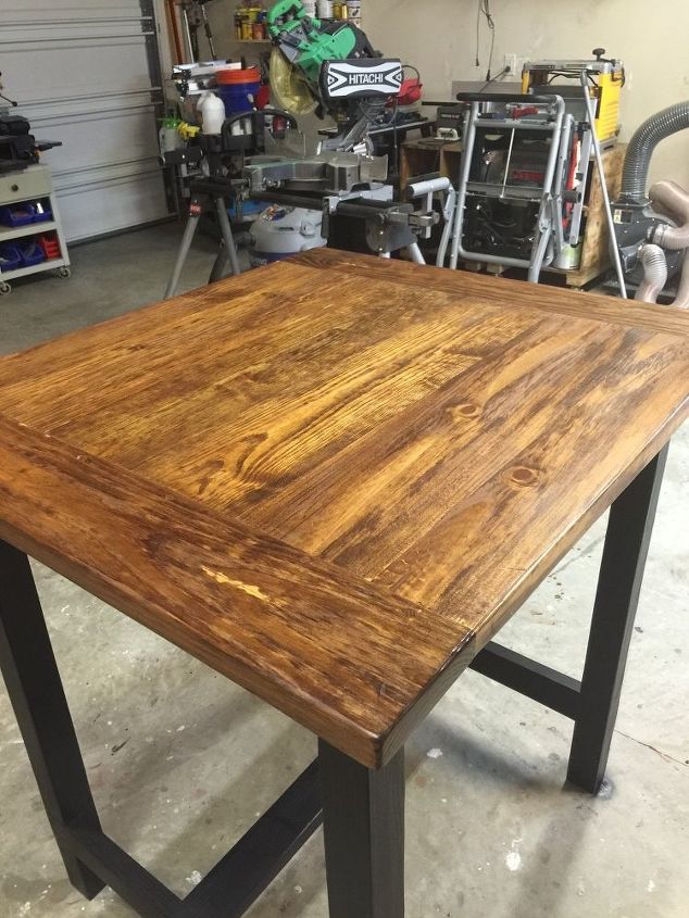 high top farm table, diy, woodworking projects
