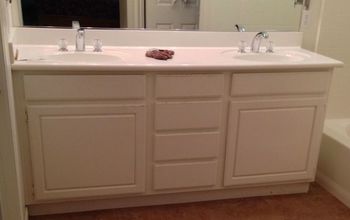 Adding Wood Feet to a Bathroom Vanity
