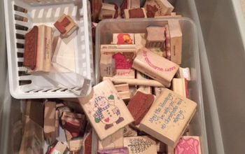 Organizing Rubber Stamps