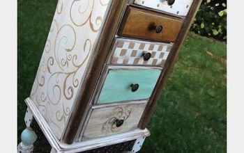 How to create a Cinderella shabby girl looking dresser