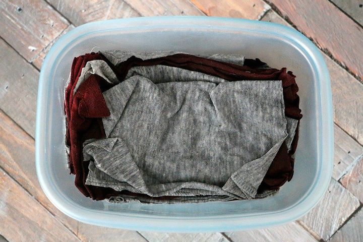 s 15 cleaning tips from 2015 that really work well, cleaning tips, outdoor living, Turn T Shirts into Wipes