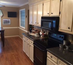 finally remodeled kitchen the way we wanted, home improvement, kitchen cabinets, kitchen design, lighting, BEFORE