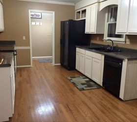 finally remodeled kitchen the way we wanted, home improvement, kitchen cabinets, kitchen design, lighting, Next Step