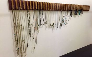 Clothespin Jewelry Hanger