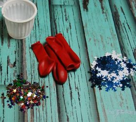k cup confetti poppers, craft rooms, repurposing upcycling