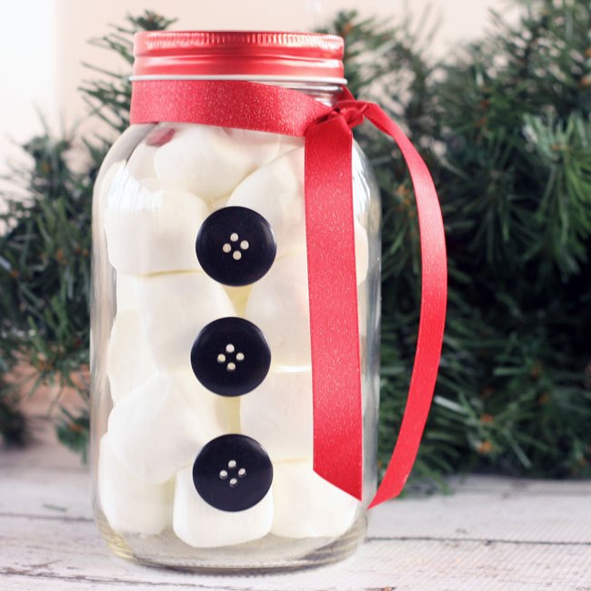snowman mason jar, mason jars, seasonal holiday decor