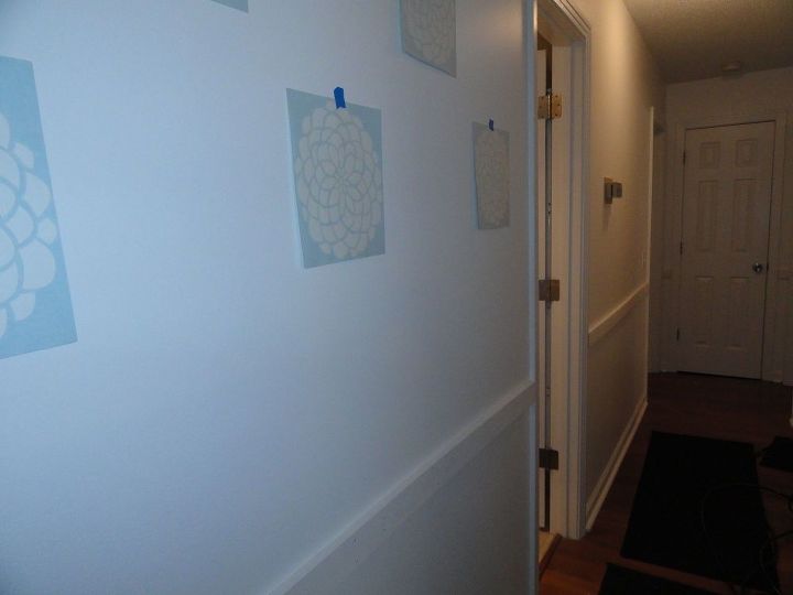 transforming a boring narrow hallway