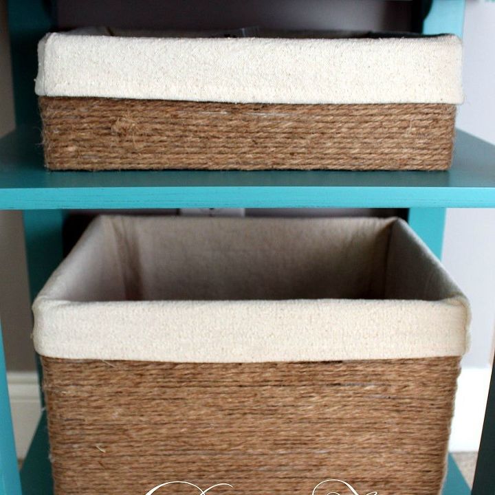 s 15 brilliant ways to reuse your empty cardboard boxes, home decor, repurposing upcycling, Make Rope Wrapped Storage