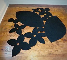 creative diy cutout rug, diy, flooring, reupholster