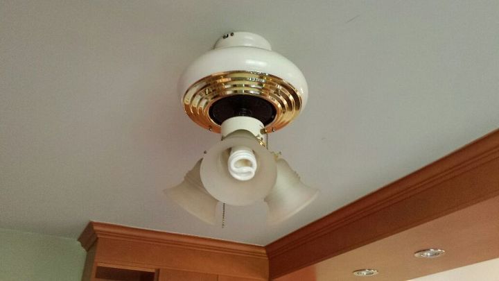 update an old ceiling fan with spray paint, diy, painting, wall decor