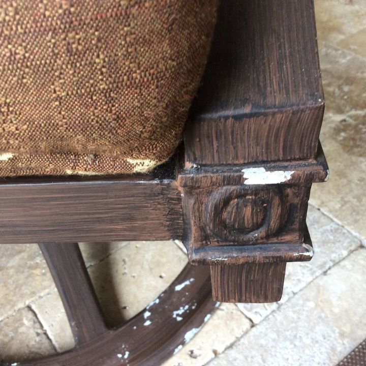 q pitted outdoor furniture any ideas, outdoor furniture, painted furniture, This patio set is only 3 years old The metal coating seems to flake up and bubble off Mostly around the bottom area of the furniture I hate to trash it but it looks ugly Any ideas