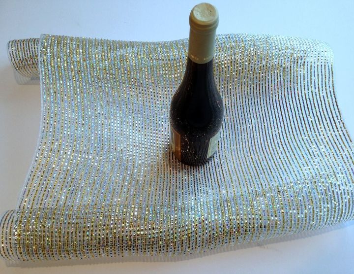 wrapped party wine bottles, crafts