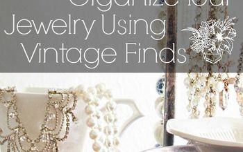 Organizing Jewelry With Vintage Finds