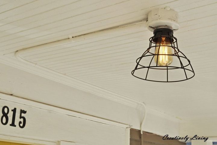 replace your light fixture for under 20 with no wiring, lighting, outdoor living