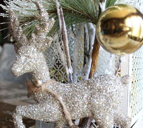 christmas lantern decorate it for winter, crafts, repurposing upcycling, seasonal holiday decor