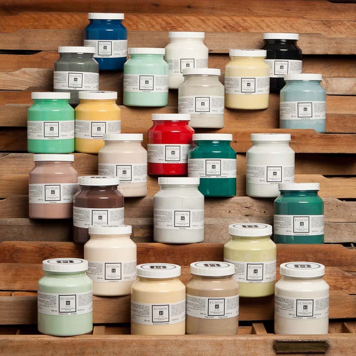 chalk paint milk paint fusion mineral paint what s the differenc, chalk paint, painted furniture, painting, Fusion offers over 32 mixable colors